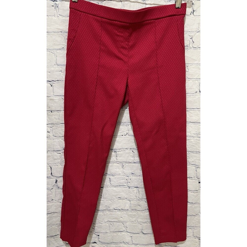Carolina Belle Montreal Women's Pink Dress Pants Flat Front Size 8